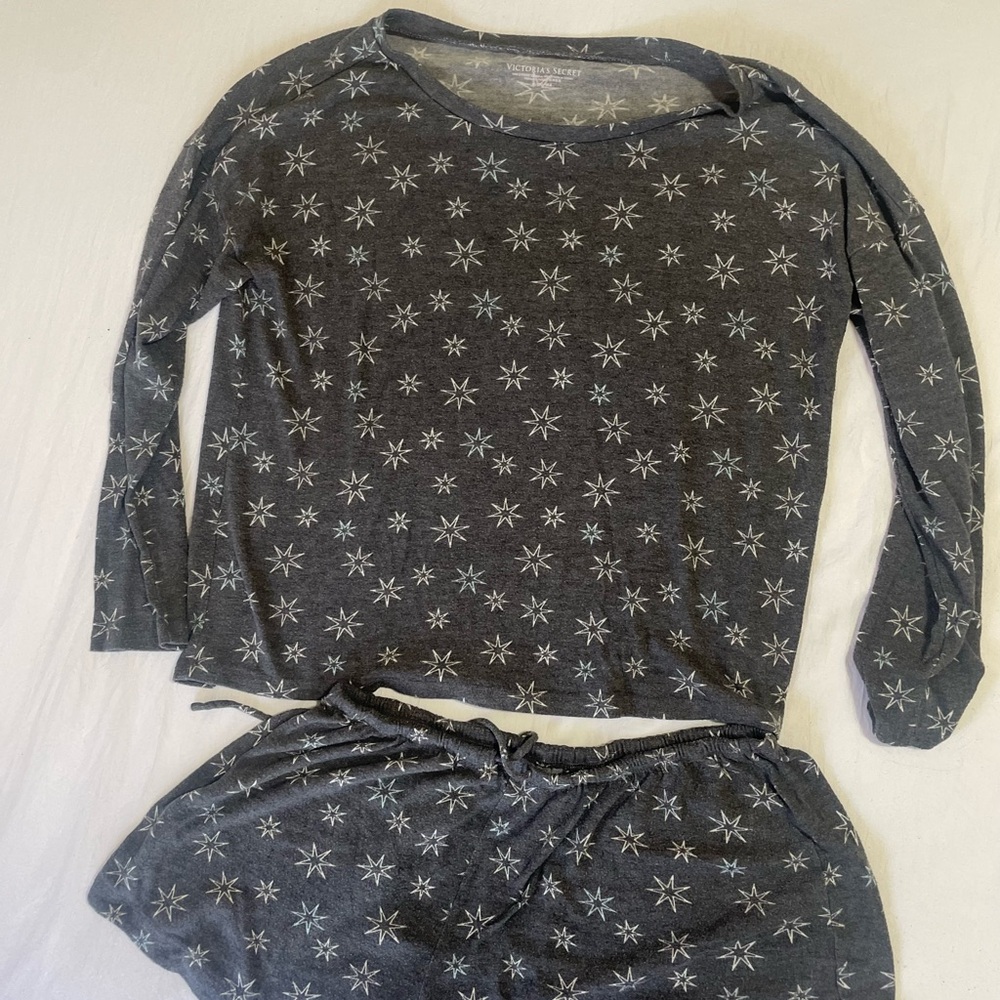 Victoria secret winter pajama set medium